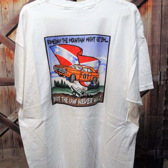 Fruit of the Loom Other - Cooters Garage General Lee Some day the mountain....... Gatlinburg TN~Fu…